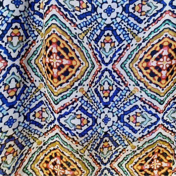 Patrons Of Peace High Low Boho Skirt Aztec Size Small - Picture 3 of 6